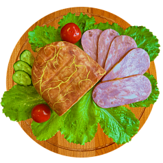 Ветчина Из окорока п/о 1кг Смолмясо