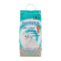 Наполнитель Пусси-Кэт 10л океанический 