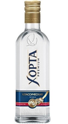 Водка Хорта 0,5л 40% классическая